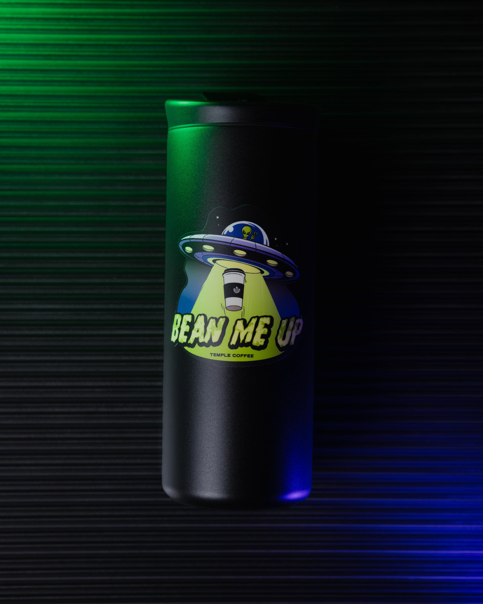 Bean Me Up Sticker