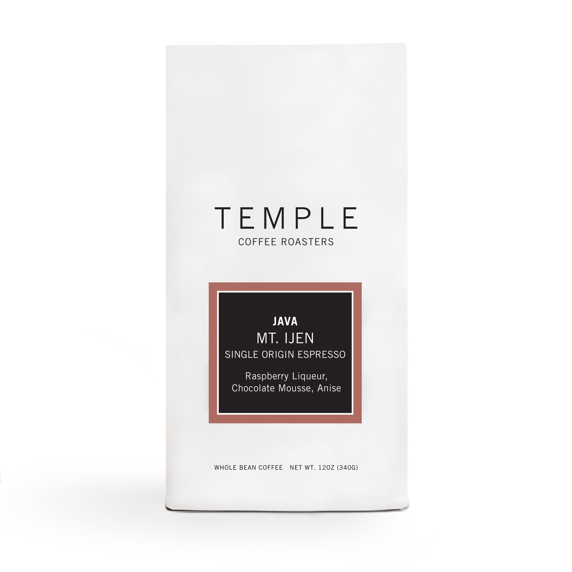 Bag of Java Mt. Ijen Single Origin Espresso. 